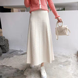 Women Knitted Cardigan Vintage Knitted Dress Autumn and Winter