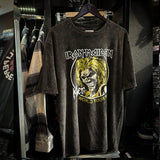 Pearl Jam T Shirts Nirvana RAMONES ACDC Washed Vintage Old Rock T-Shirt