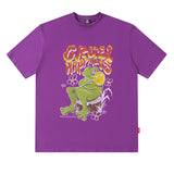 Men T Shirt Hip Hop Oversize Printed Couple Short Sleeve T-shirt