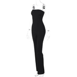 Women Jumpsuit Spring Summer Slim-Fit Jumpsuit (Hawthaw0412)