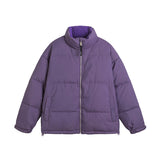 Unisex Winter Cotton Coat White Duck down Jacket