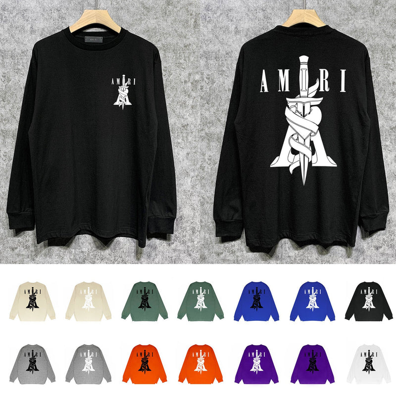 Amiri Sweatshirt Long Sleee Shirts