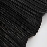 Women Dress Black Pleated Dress Female Autumn Winter Long Dress