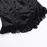 Women Tops Summer Slim Fit T-shirt Sexy Lace Top