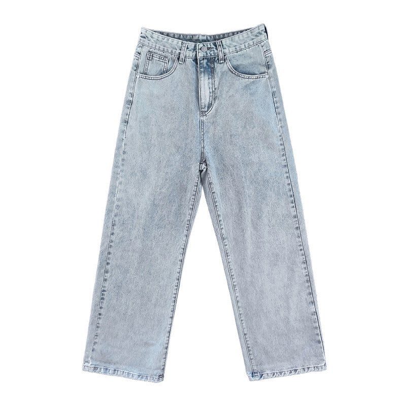 Men Jeans Spring and Autumn Trousers Baggy Pants
