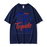 Enjoy Tequila The Breakfast of Champions Funny Meme T Shirts