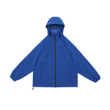 Unisex Jacket Shell Jacket Waterproof Hooded Jacket Men and Women Couple Sports Jacket
