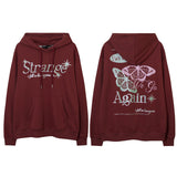 Men Hoodie Cross Embroidered Hoodie Men and Women Couple Oversize
