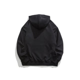 Unisex Jacket Retro Hooded Sweater Loose Spring and Autumn Coat