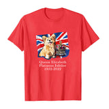 Inspired by Queen's Platinum Jubilee 2022 Elizabeth 70 Years T-shirt Th Anniversary Graphic Print Crew Neck Short Sleeve T-shirt
