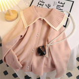 Women Knitwear Autumn and Winter Sweater Female Loose Knitted Cardigan