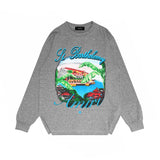 Amiri Long Sleeve Shirt Fashion Brand Long Sleeve Long-Sleeved T-shirt Blouse