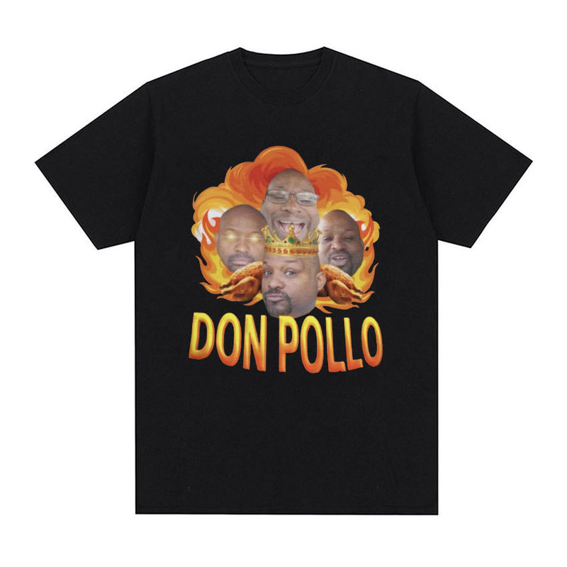 Don Pollo Funny Meme Graphic T Shirt King of Ohio O-Neck