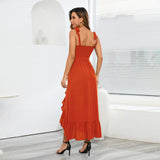 Women Date Dress Summer Sexy Backless Spaghetti Straps Dress