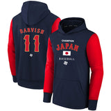 MLB Hoodie WBC Japan Shohei Otani 1 sweater baseball jersey hoodie (Part 3)