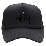 Stussy Hat Printed Truck Cap Baseball Cap Casual Shade Sun Protection Cap
