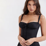 Women Dresses Sexy Suspenders Short Skirt Summer Dress