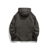 Unisex Shirts Fall Pocket Hooded Jacket