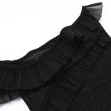 Women Dresses Sexy Ribbon Dress Spring Summer Slim-Fit Long Dress