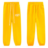 Denim Tears Outfit:Hoodie/Sweatpants (Separate Purchase Options) Kapok Letter Hooded Sweater Trousers Sports Suit