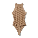 Women Sweater Knitwear Three-Dimensional Hollow Texture Sweater Spring and Summer Jumpsuit