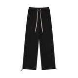 Men Sweatpants Straight Sweatpants Men's Loose Casual Wide Leg