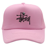 Stussy Hat Printed Truck Cap Baseball Cap Casual Shade Sun Protection Cap