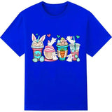 Easter Coffee Bunny Shirt Women Cute Easter Shirt Easter