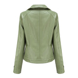 Red Leather Jacket Casual Jacket