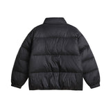 Unisex Winter Cotton Coat Stand-up Collar down Jacket Vintage down Jacket