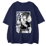 2024New Fushiguro Toji T Shirt Fashion Anime Harajuku Tees