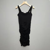 Women Dresses Pink Square Collar Sling Dress