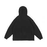 Men Hoodie Half Zipper Vintage Outdoor Jacket Coat Male