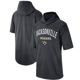 NFL T-Shirts NFL Football Hooded T-Shirt Short Sleeve Print