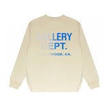 Gallery Dept Long Sleeved Shirt Fashion Brand Long Sleeve Long-Sleeved T-shirt Blouse
