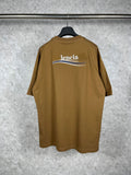 Mens T-shirts 20SS Paris B Home Wave Embroidery Short Sleeve T-Shirt