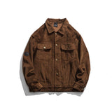 Unisex Shirts Fall Color-Blocking Jacket