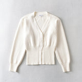 Women Sweater Knitwear V-neck Knitted Cardigan Female Autumn and Winter Loose Sweater Coat