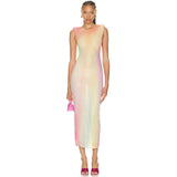 Women Dresses round Neck Dress Party Dress (Ont0408)