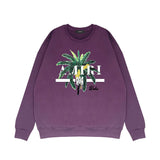 Amiri Long Sleeved Shirt Fashion Brand Crew Sweatshirts round Neck Sweater
