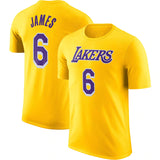 NBA T-Shirts NBAT Shirt Lakers James Davis Basketball Shirt T-Shirt