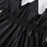 Women Dress Autumn Black Long Sleeve Dress