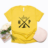 Wizard Hat Shirt Wizard Wand T Shirt HP Shirt Gift Short
