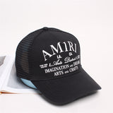 Amiri Hat Baseball Cap, Trendy Cap, Casual Versatile Fishing Cap