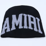 Amiri Hat Versatile Knitted Hat Fashion Wool Hat Doudou Cold Hat