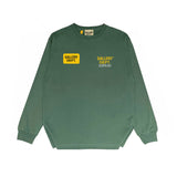 Gallery Dept Long Sleeved Shirt Fashion Brand Long Sleeve Long-Sleeved T-shirt Blouse
