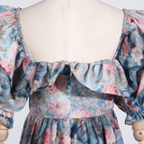 Women Dresses Spring Backless Long Dress Women's Clothing (Qymy0409)