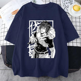 2024New Fushiguro Toji T Shirt Fashion Anime Harajuku Tees