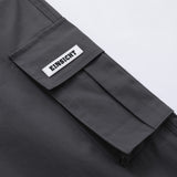 Men Sweatpants Multi-Pocket Workwear Casual Pants Men's Spring and Summer Straight Wide-Leg Pants Trousers