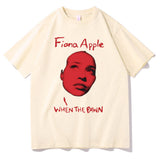 Rock Singer Fiona Apple Print T-shirt Men Women Fashion Rock